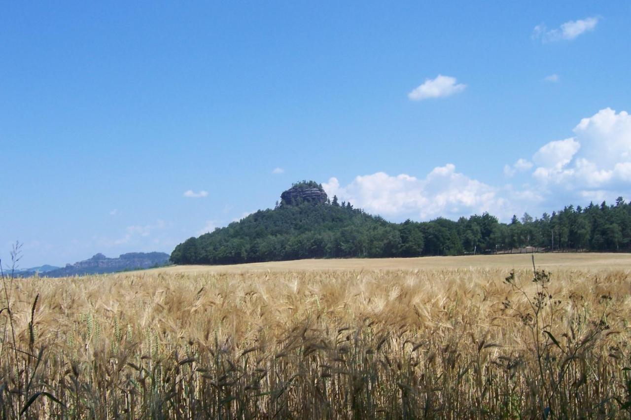 Gasthaus & Pension Zirkelstein Schöna Zewnętrze zdjęcie